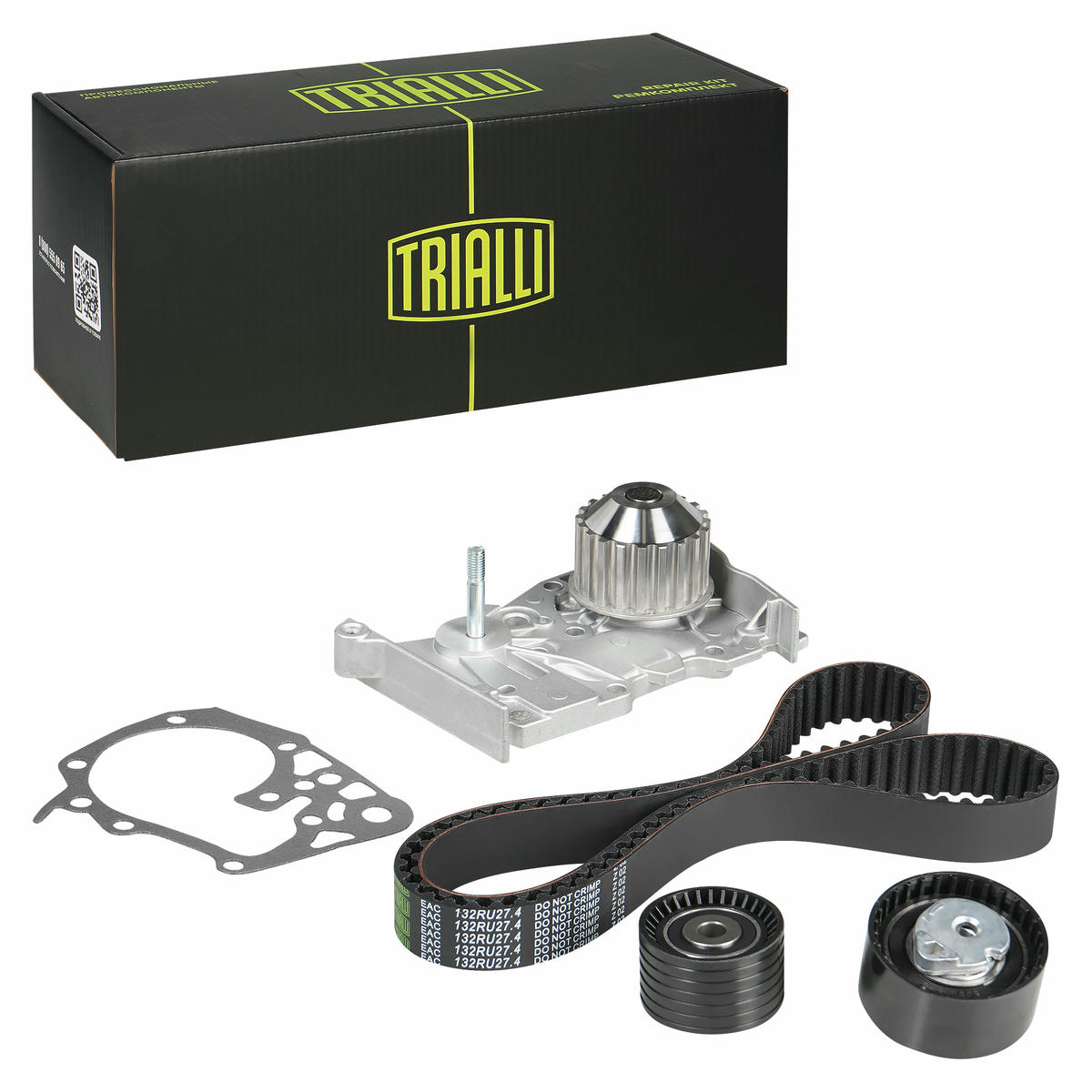 Насос водяной (помпа) + к-кт ремня ГРМ TRIALLI GT 9902 preview 1
