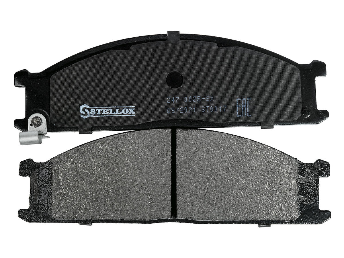 247 002B-SX_колодки дисковые! с антискр. пл. Nissan preview 3