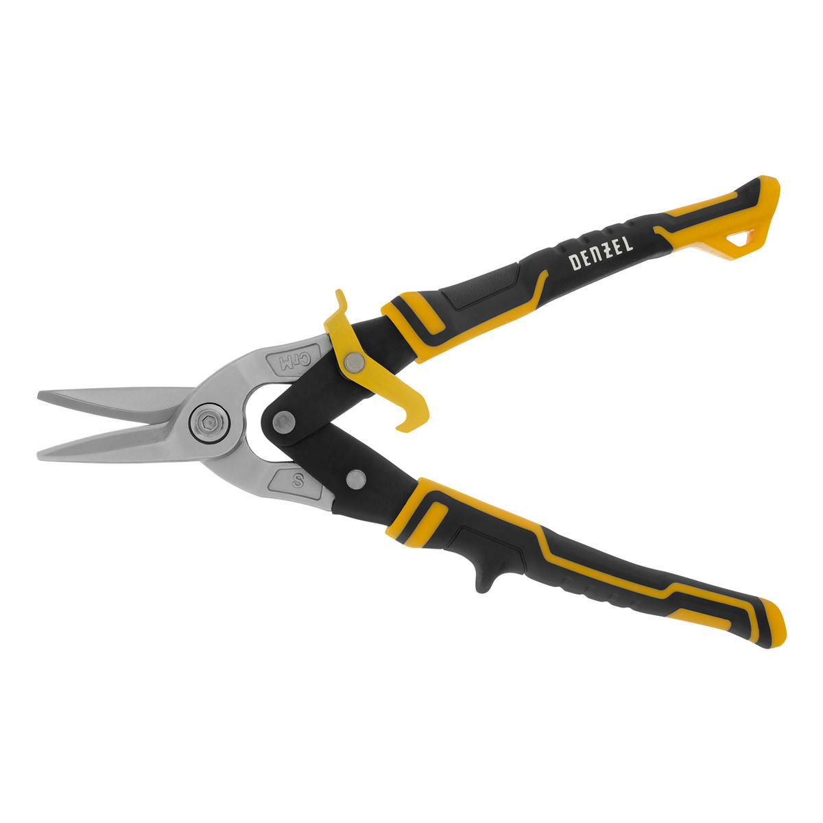 Ножницы по металлу,270мм, прямой рез,сталь-CrMo, трехкомп.рук-ки Denzel preview 4