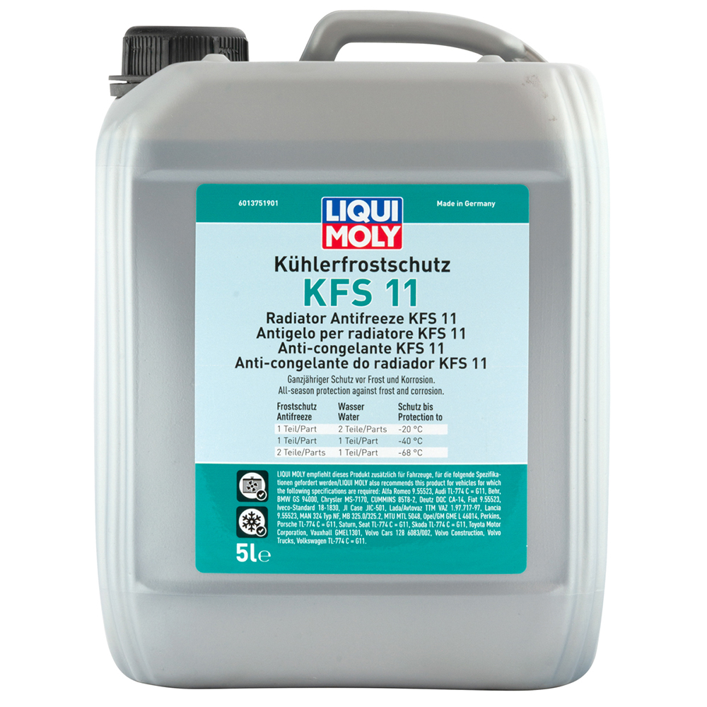 Антифриз синий G11 LIQUI MOLY (концентрат) 5л preview 1