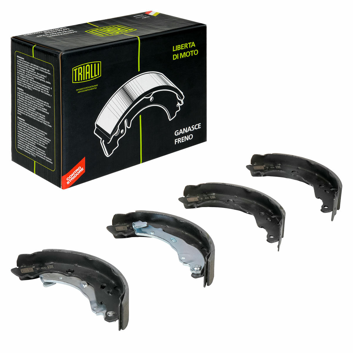 Колодки барабанные к-кт TRIALLI GF 4576 preview 1