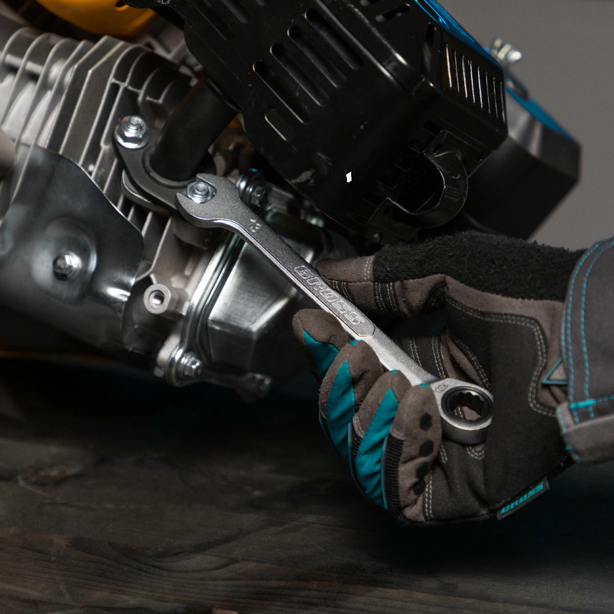 Ключ комбинированный 13мм трещоточный Gross preview 5