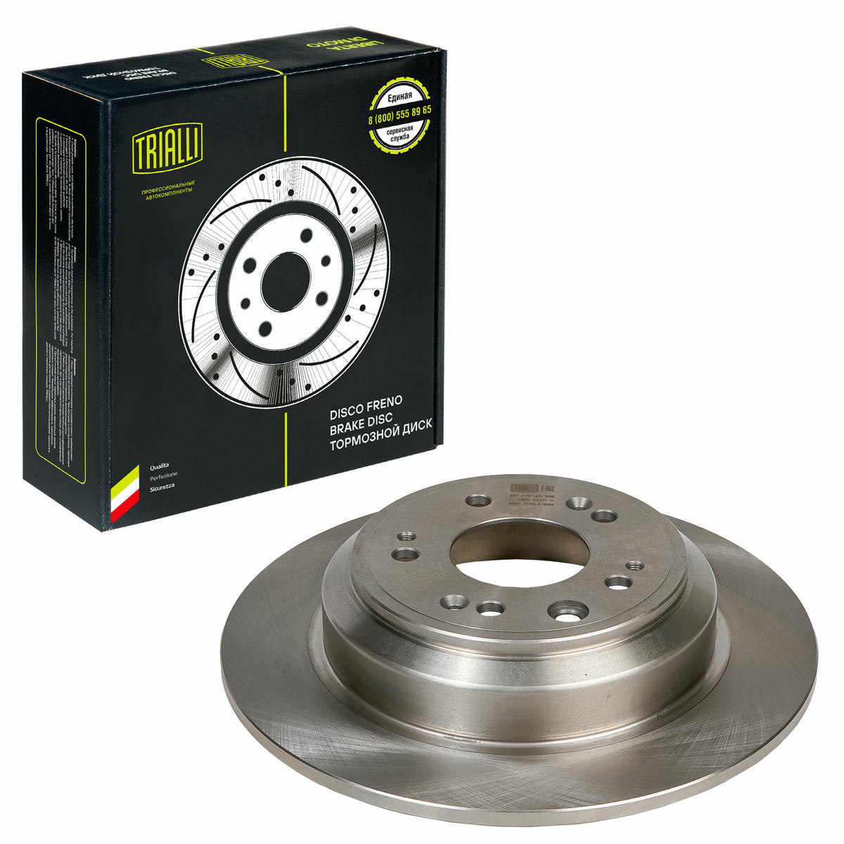 Диск тормозной задний TRIALLI DF 230109 preview 1