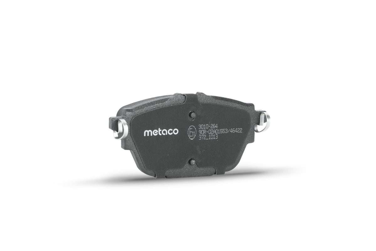 Колодки тормозные задние к-кт metaco 3010-264 preview 3