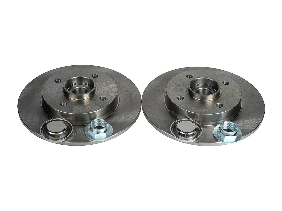 6020-1952-SX_диск тормозной задний! без подшипника и кольца ABS Citroen C3/C4 all 06> preview 1