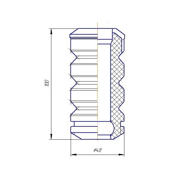 Отбойник амортизатора TRIALLI BC 0133 preview 3