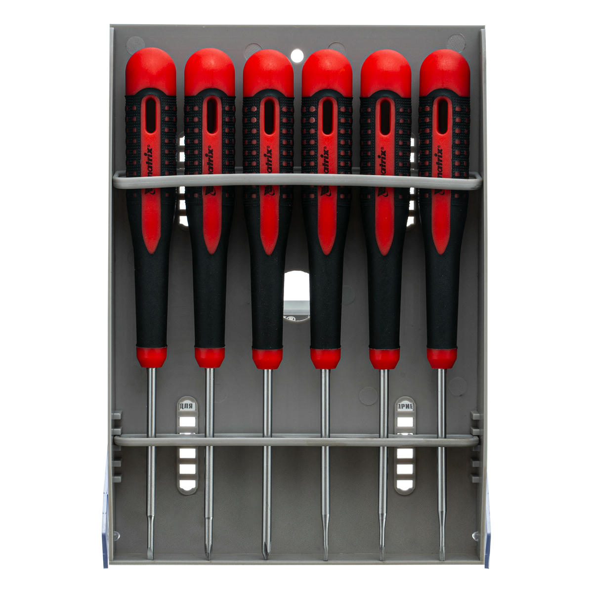 Отвертка для точных работ Fusion набор, 6шт. в пласт. пенале Matrix preview 7