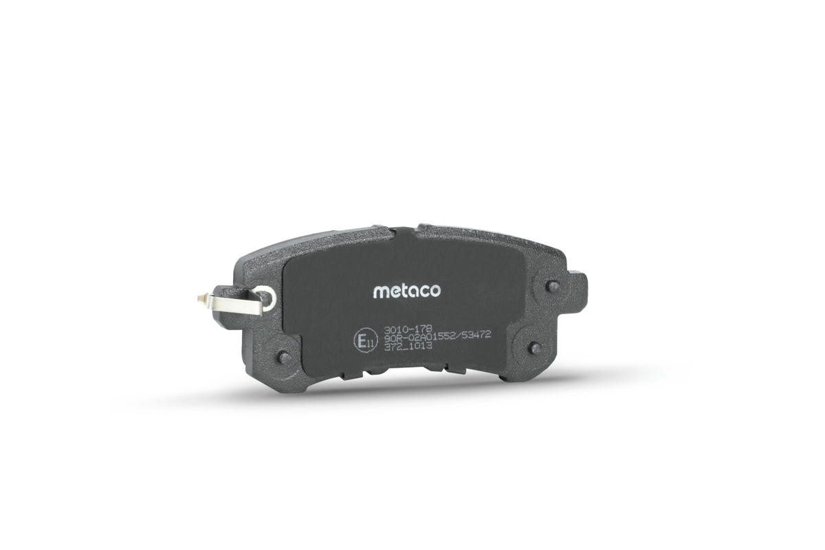 Колодки тормозные задние к-кт metaco 3010-178 preview 3