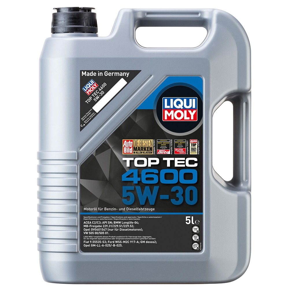 Масло моторное LIQUI MOLY TOP TEC 4600 HC 5w30 5л синт. preview 1