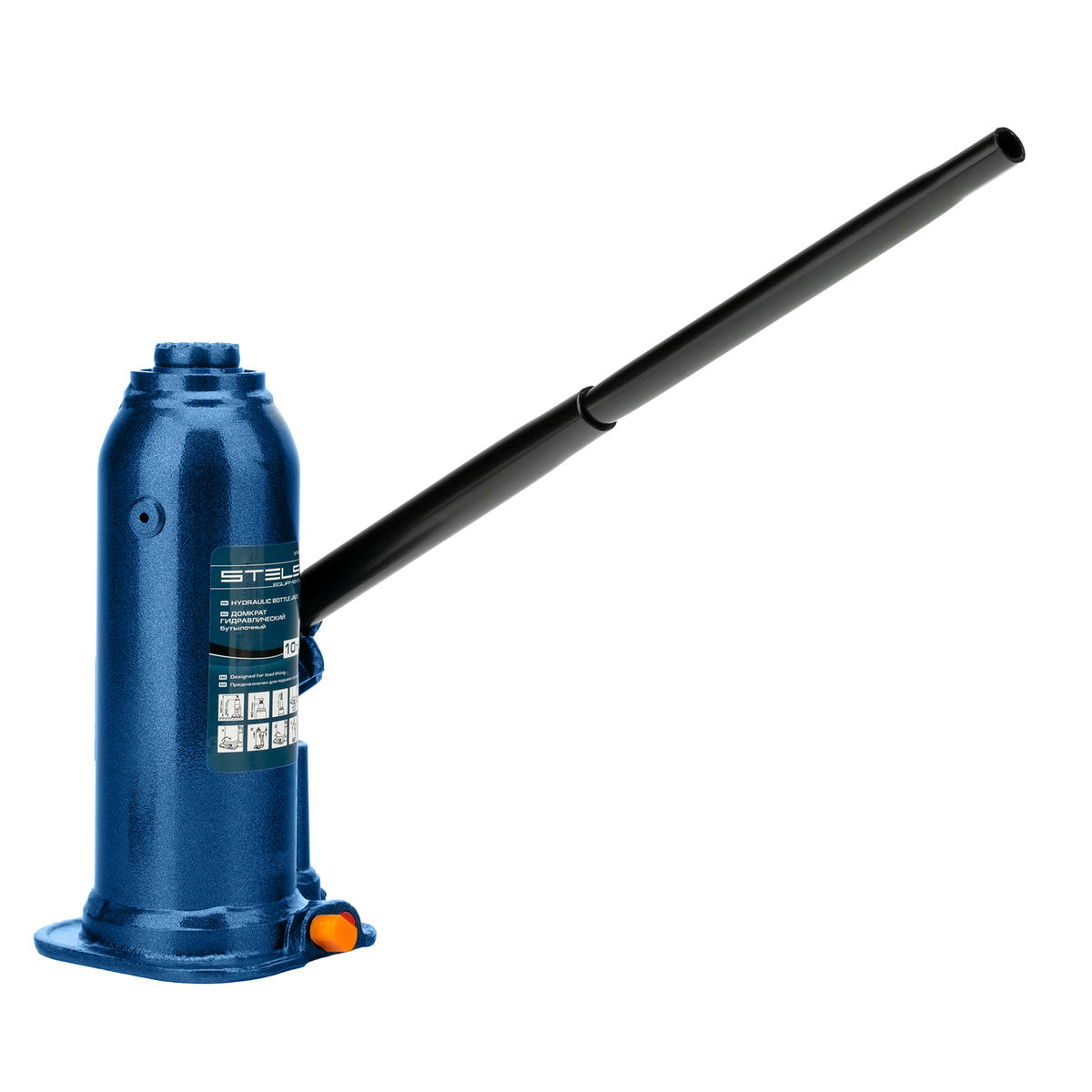 Домкрат бутылочный 10т гидравлический подъем 222-447 ммSTELS preview 5