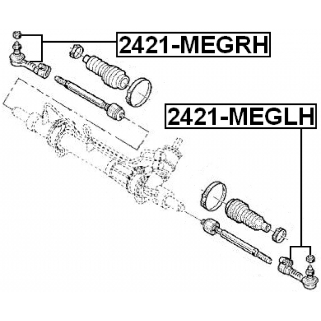 Наконечник рулевой тяги лев LCV preview 2