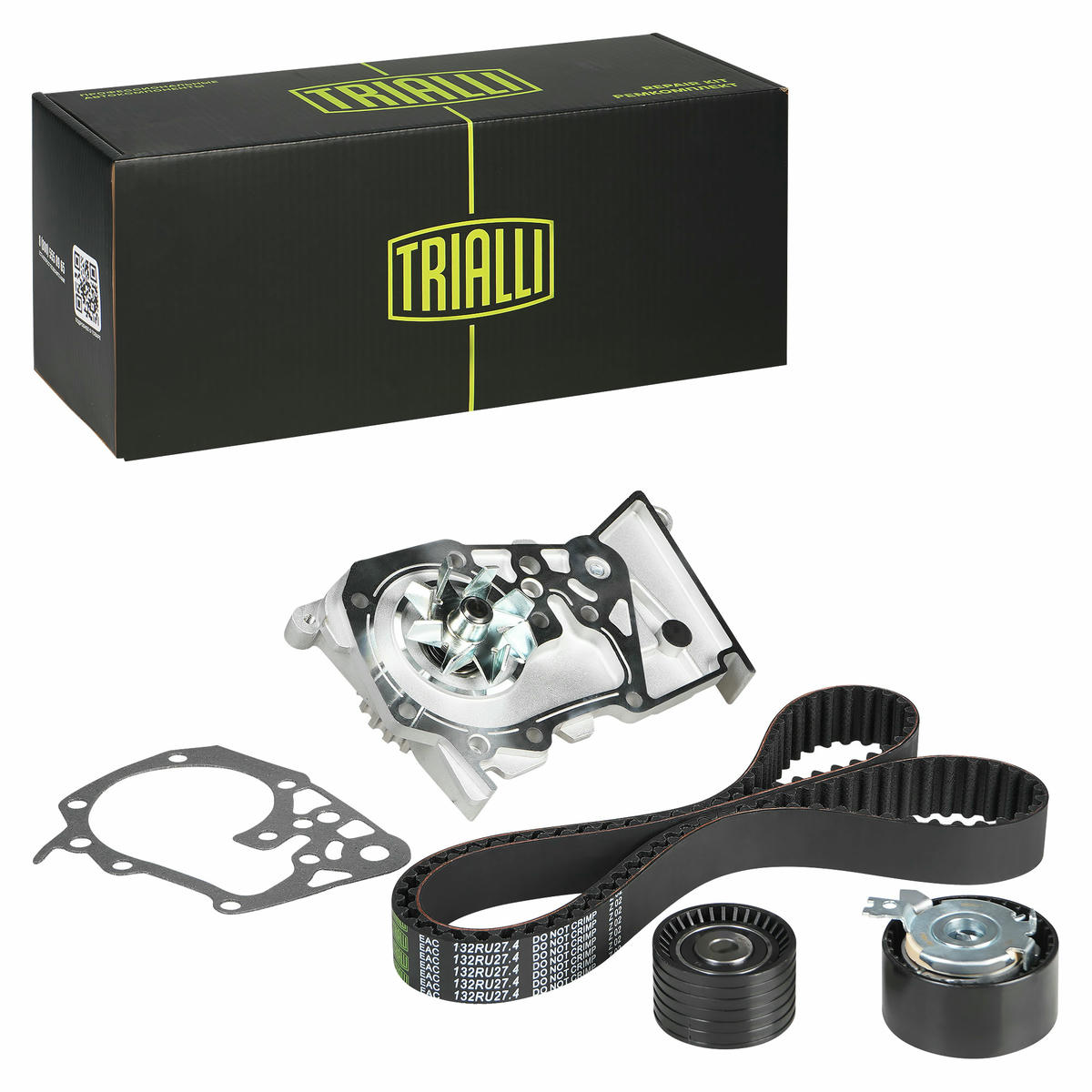 Насос водяной (помпа) + к-кт ремня ГРМ TRIALLI GT 9902 preview 2