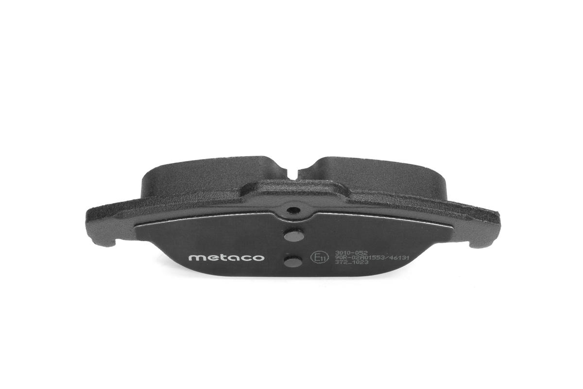 Колодки тормозные задние дисковые к-кт metaco 3010-052 preview 5