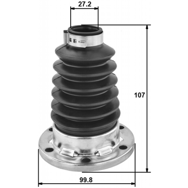 Пыльник ШРУСа FEBEST 2315-PPAS4WD preview 2 Пыльник ШРУСа FEBEST 2315-PPAS4WD preview 2