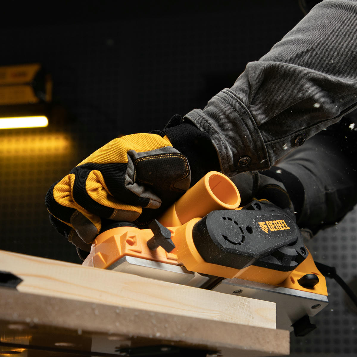 DENZEL 27801 Рубанок электрический EP-82, 720 Вт, 82мм preview 1