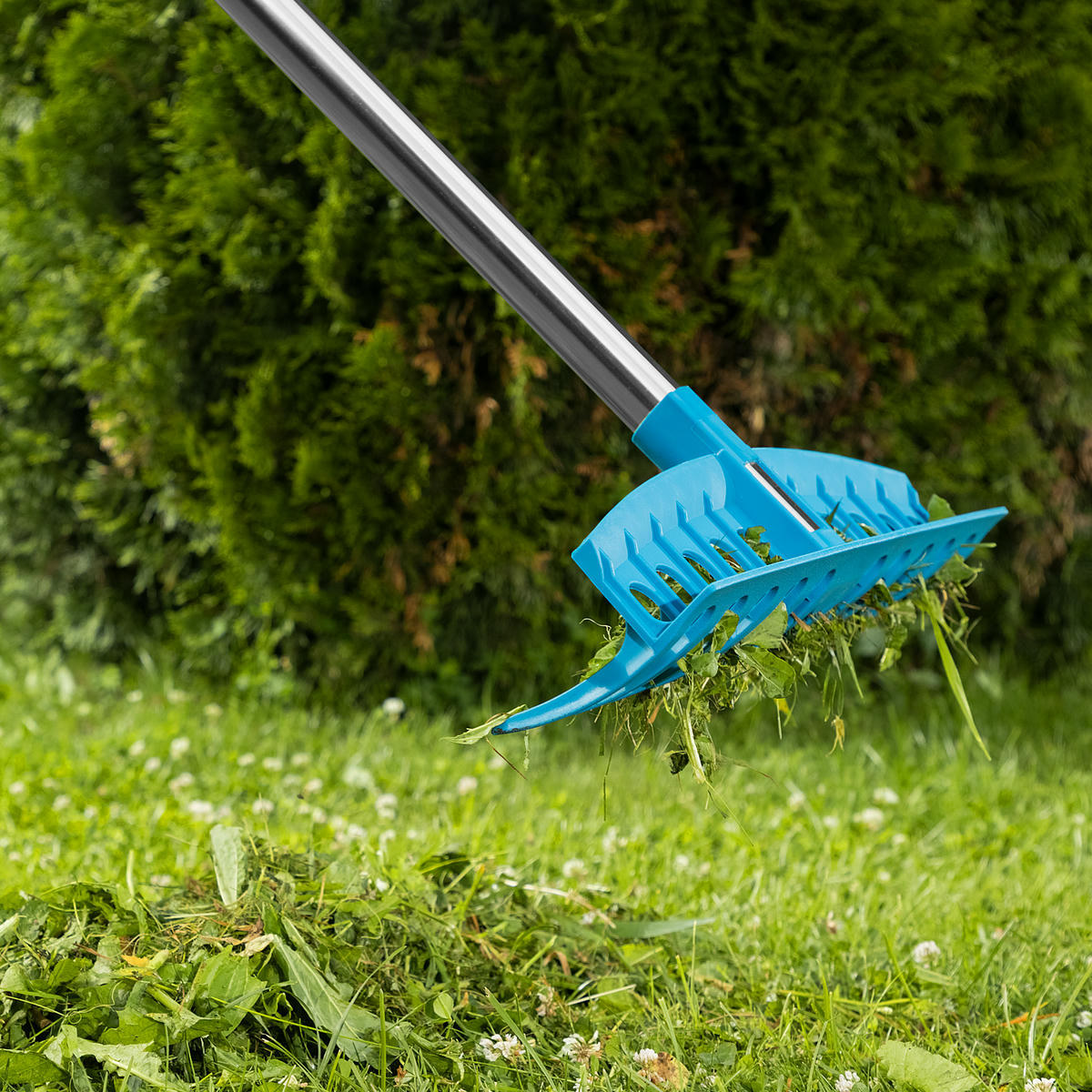 Грабли пластиковые, 400мм, 12 плоских зубьев, усиленные, LUXE Palisad preview 8