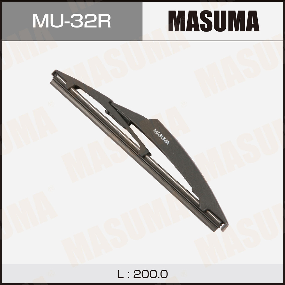 Щетка стеклоочистителя задняя 200 мм каркасная 1 шт MASUMA WIPER BLADE MU-32R preview 1