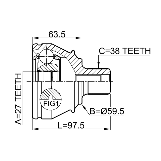 ШРУС 1710-A8 preview 2