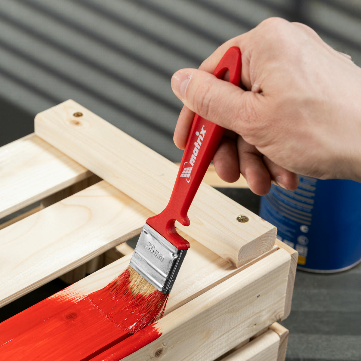 Кисть флейцевая ЭМАЛИ 35x10 мм MATRIX 83351 preview 9