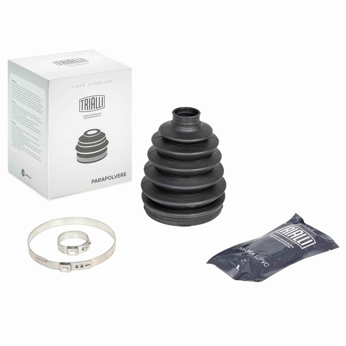 Пыльник ШРУСа для а/м Ford Ranger (11-) (наруж. компл: хомуты/смазка) (TPEE) (FG 1015) preview 1