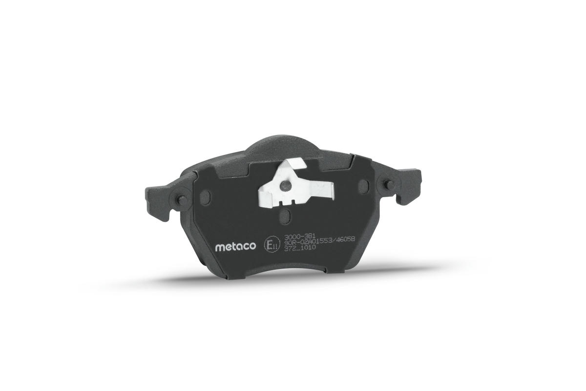 Колодки тормозные передние к-кт metaco 3000-381 preview 2 Колодки тормозные передние к-кт metaco 3000-381 preview 2