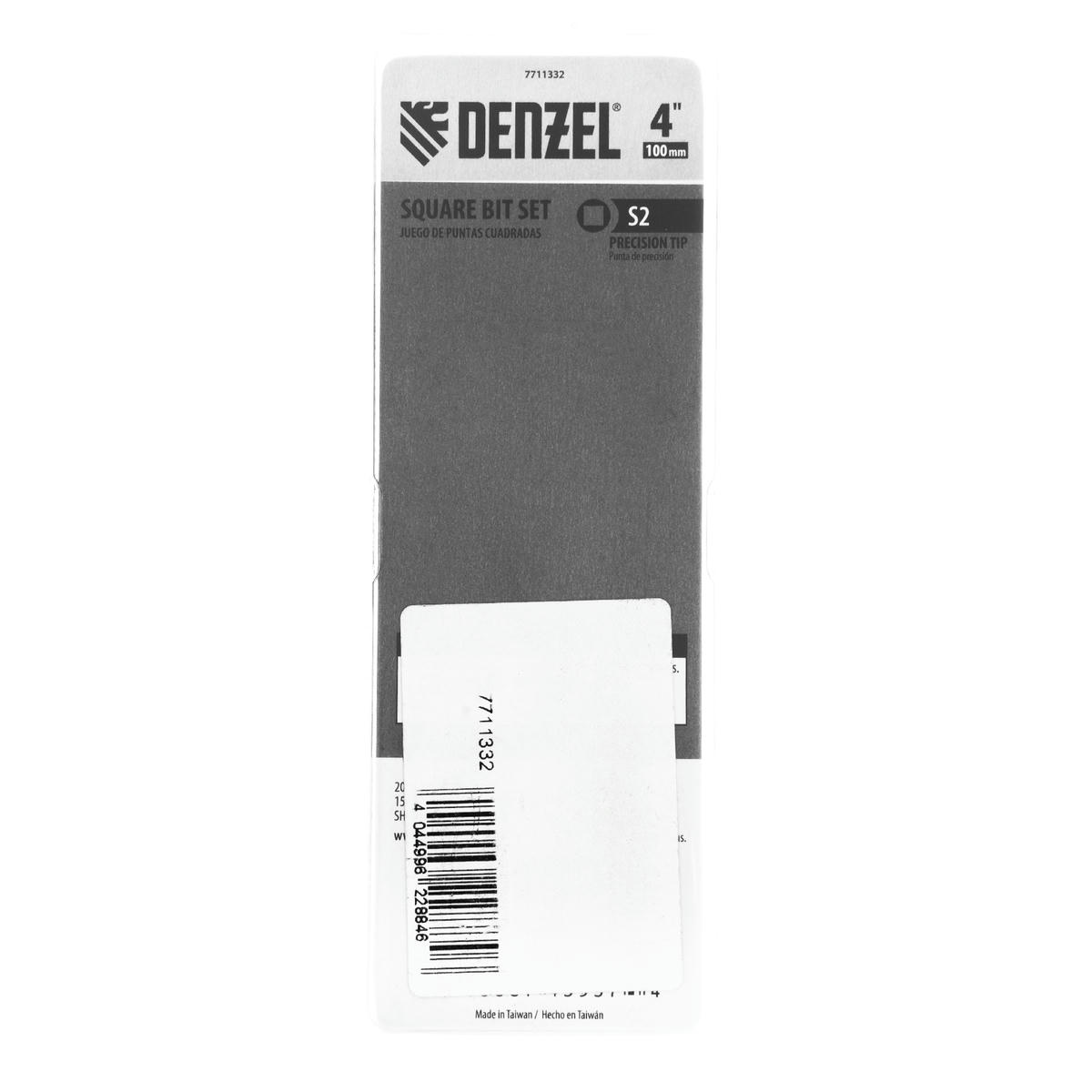 Набор бит, S2x4", 5 шт.// Denzel preview 1