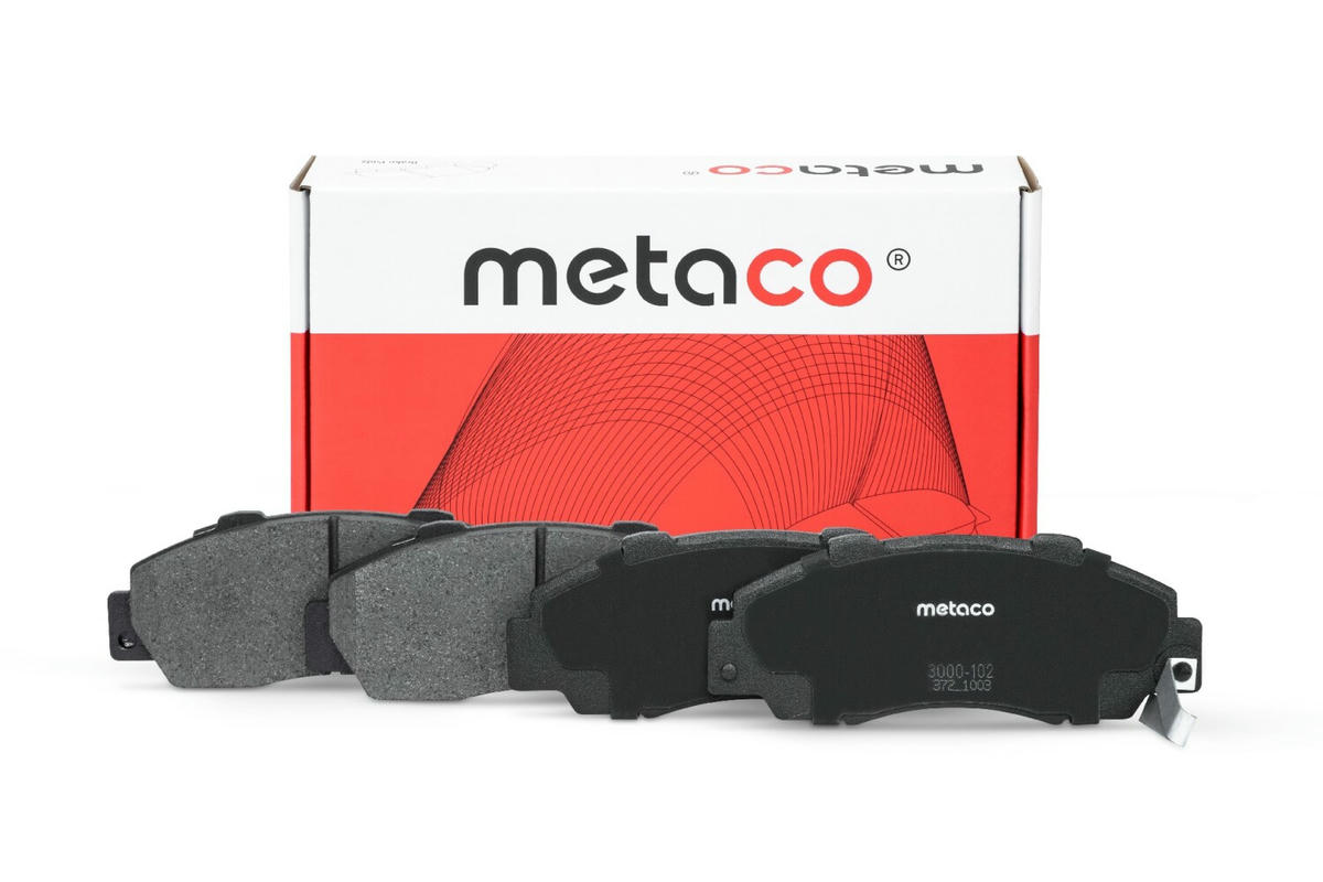 Колодки тормозные передние к-кт metaco 3000-102 preview 1