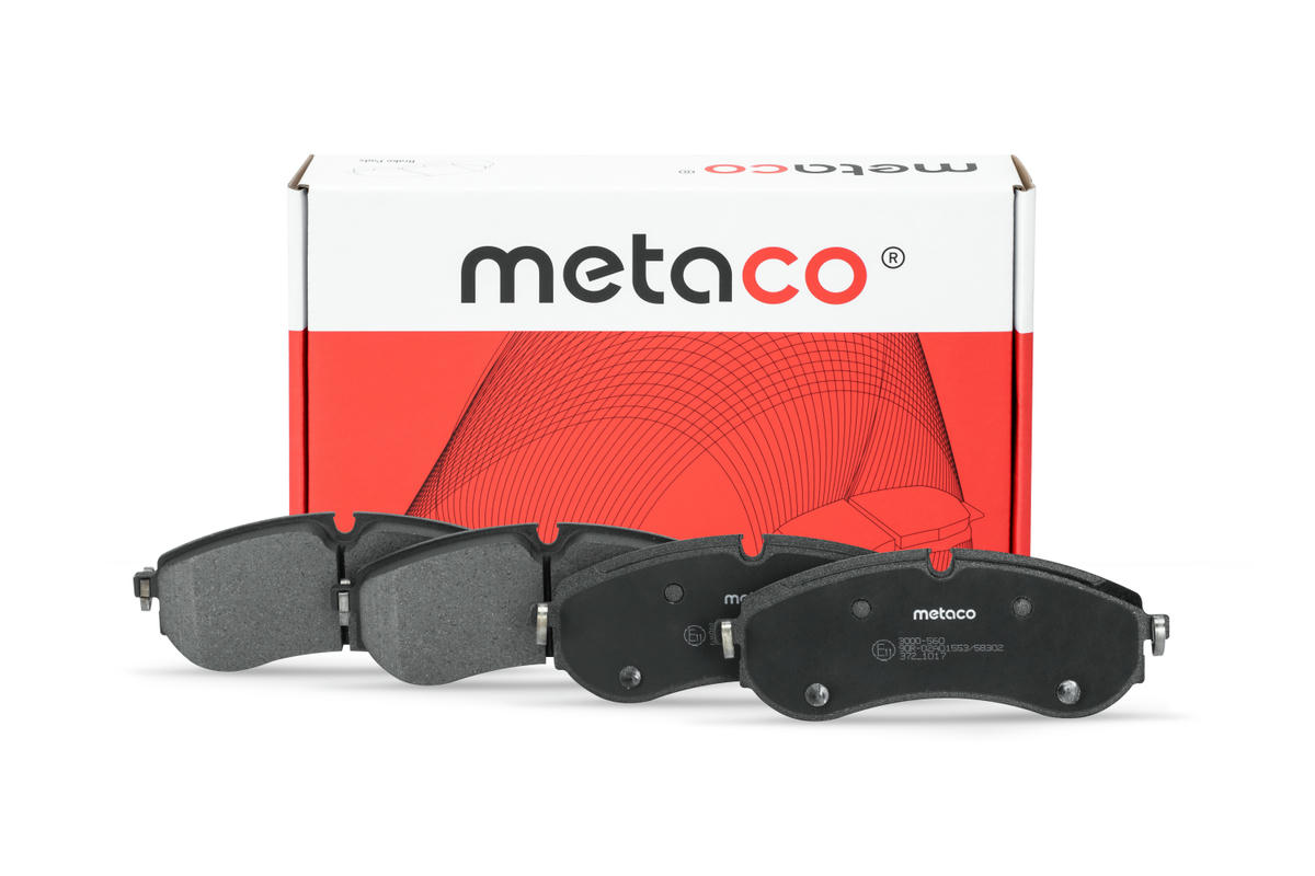 Колодки тормозные задние к-кт metaco 3000-560 preview 1