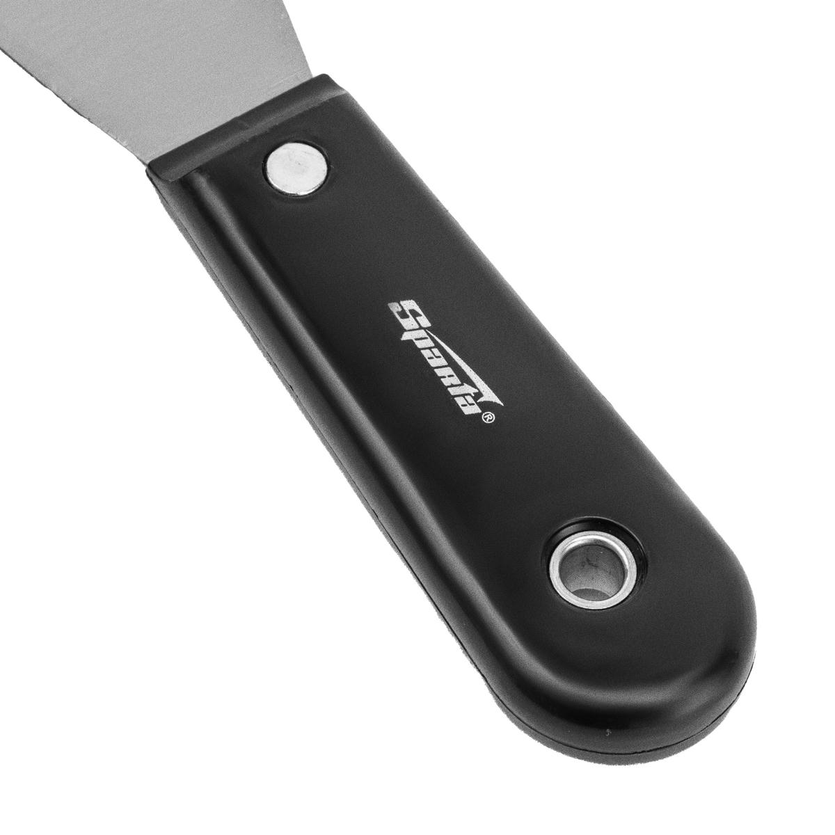 Шпательная лопатка стальная, 50 мм, полированная, пластмассовая ручка SPARTA preview 4