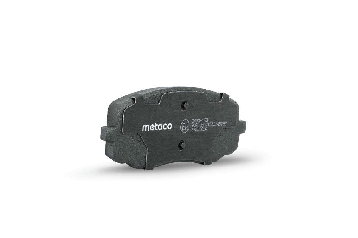 Колодки тормозные передние к-кт metaco 3000-188 preview 3
