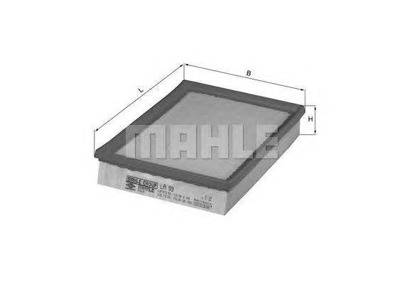 Фильтр салона MAHLE LA 99 preview 1