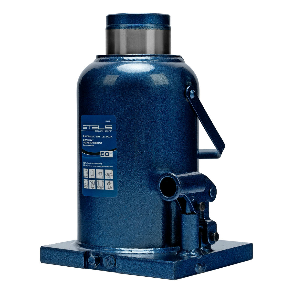 Домкрат гидравлический бутылочный, 50 т, h подъема 280-450 мм Stels 51171 STELS 51171 preview 5