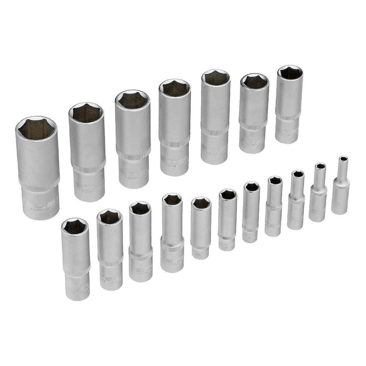 Набор инструмента 1/4" 3/8", 1/2" S2, усиленный кейс, 151пр. STELS preview 32