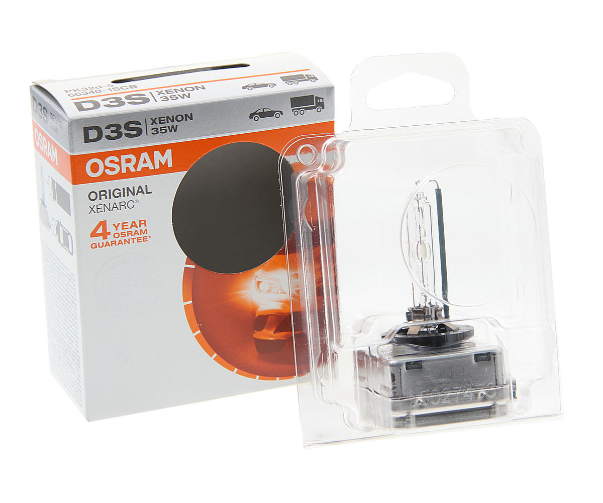Лампа ксенон D3S 42V 35W XENARC ORIGINAL PK32d-5, блистер 1 шт. preview 1