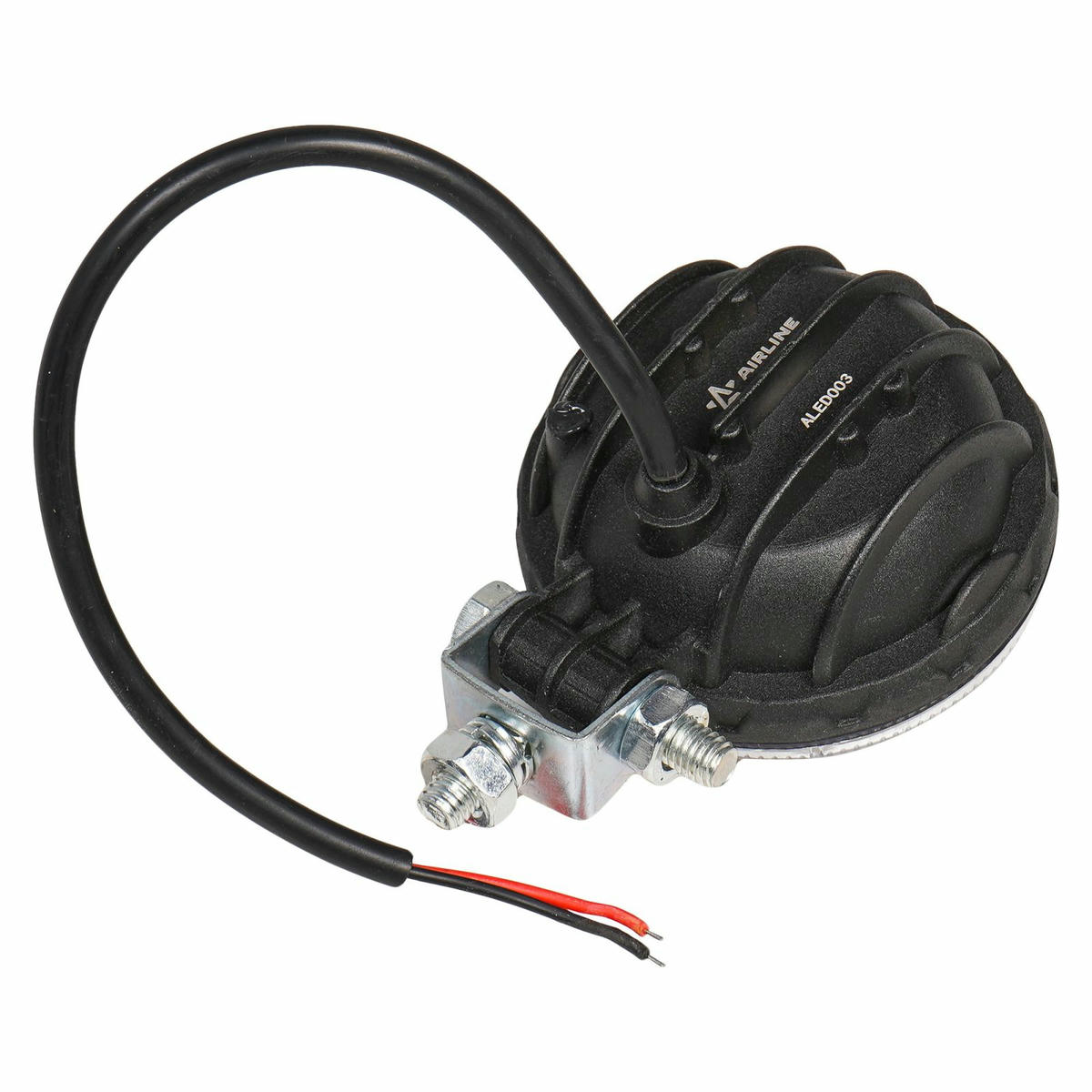 Фара светодиодная круглая, 4 LED направленный свет, 12W (83х83х51) 12/24V (ALED003) preview 4