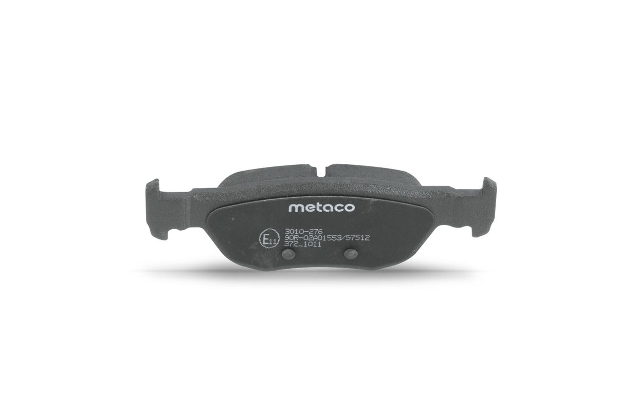 Колодки тормозные задние к-кт metaco 3010-276 preview 3