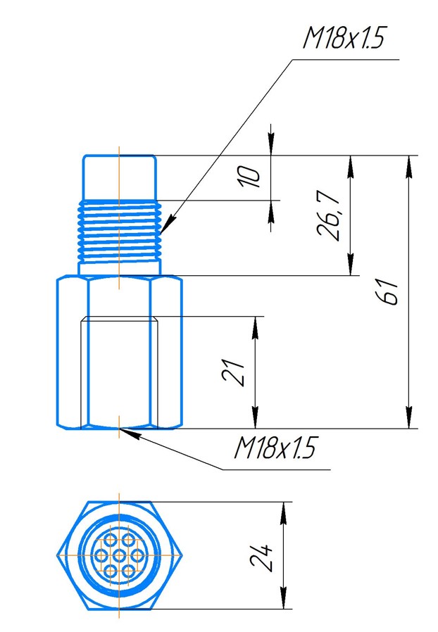 Обманка кислородного датчика TRIALLI EMC0180 preview 2