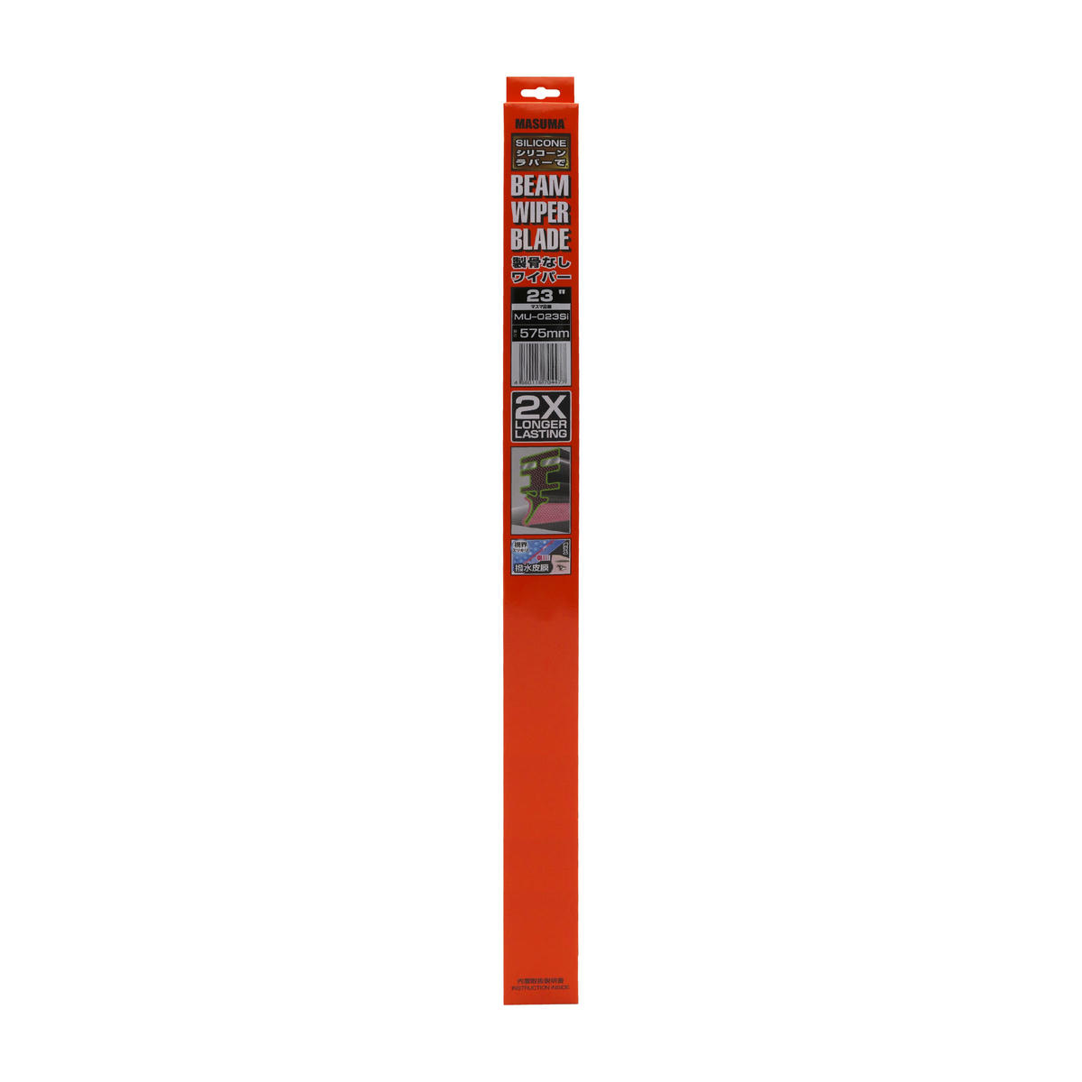 Щетка стеклоочистителя 575 мм бескаркасная 1 шт MASUMA Beam Wiper Blade MU-023Si preview 5