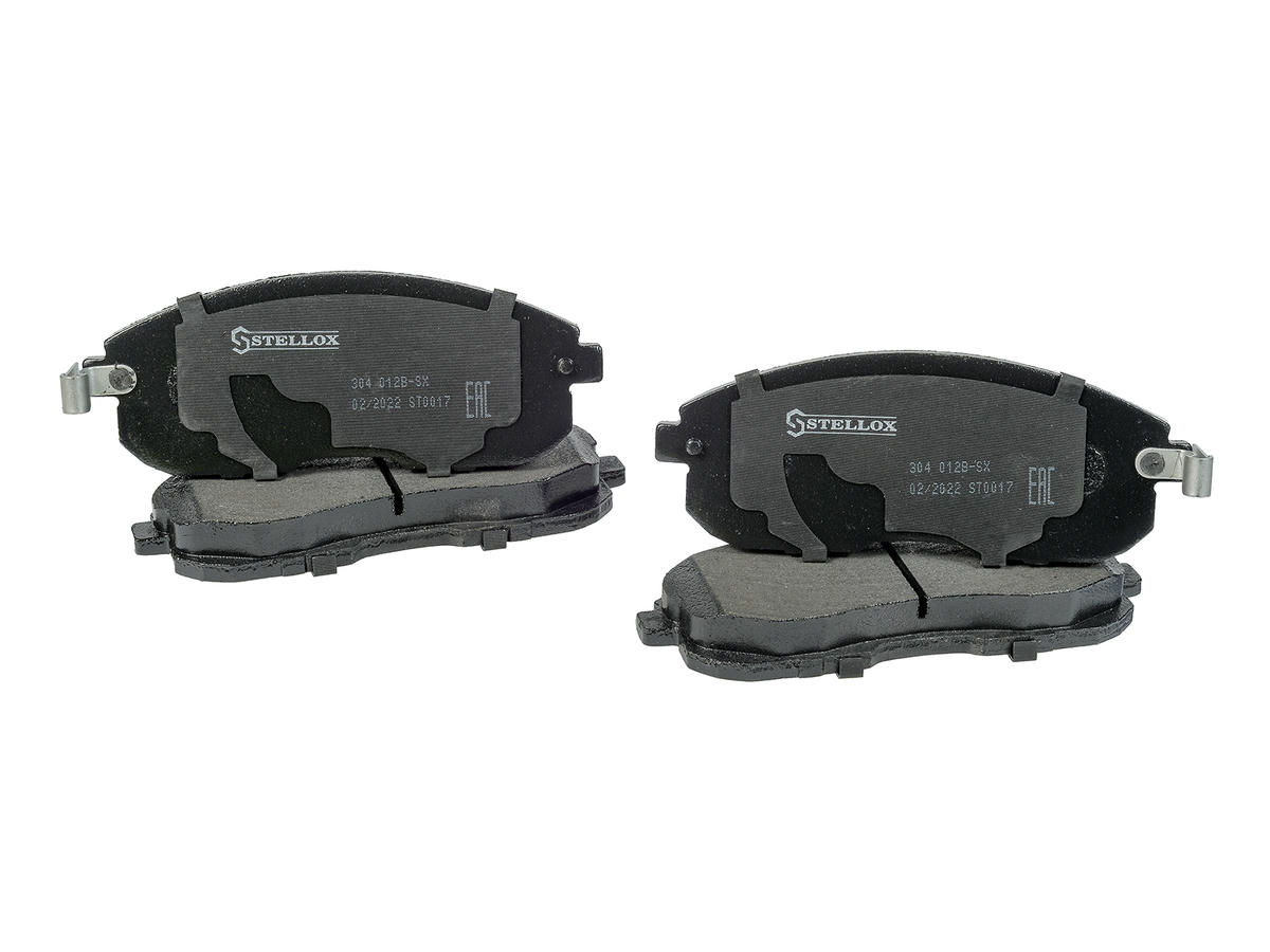 304 012B-SX_колодки дисковые п.! с антискр. пл. Nissan Maxima 2.0/3.0i & 24V 89>/200SX 1.8T 91-93 preview 2