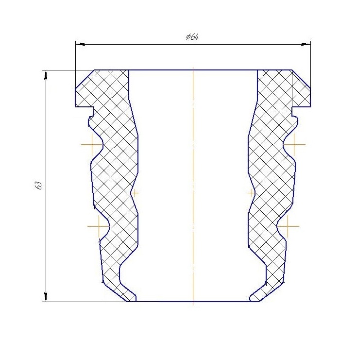 Отбойник амортизатора TRIALLI BC 1031 preview 2