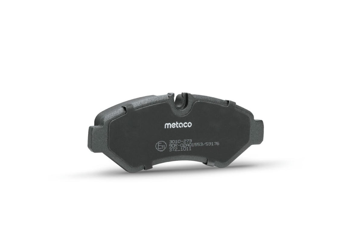 Колодки тормозные задние к-кт metaco 3010-273 preview 2