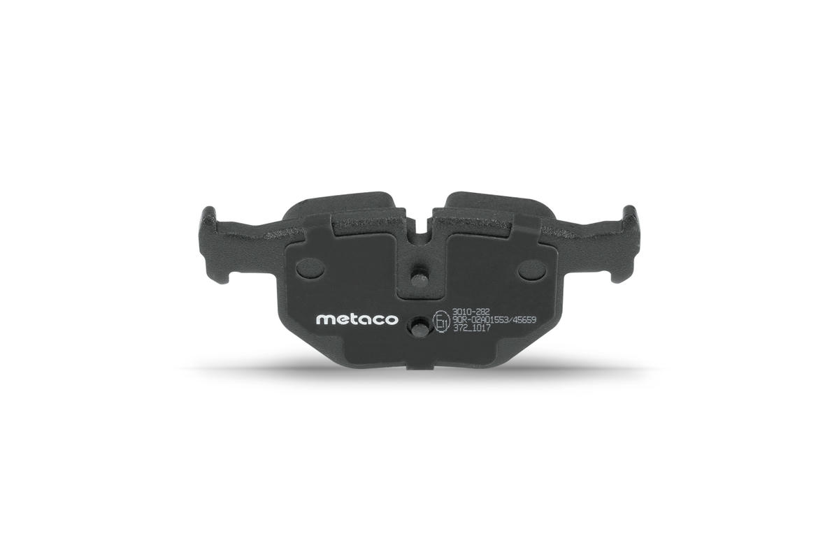 Колодки тормозные задние к-кт metaco 3010-282 preview 5