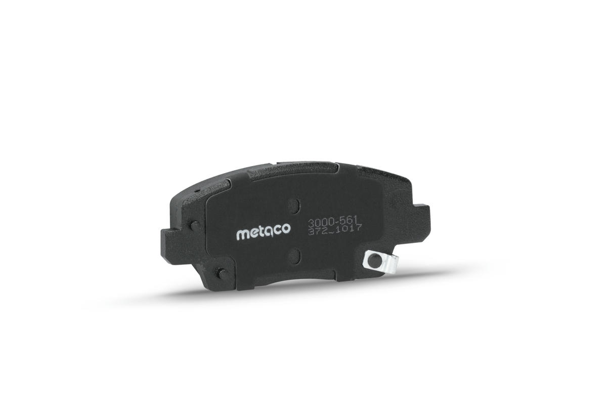Колодки тормозные передние к-кт metaco 3000-561 preview 2