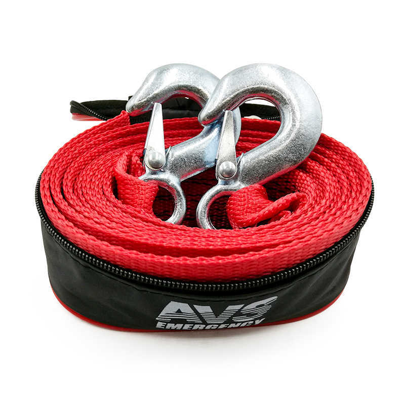 Трос буксировочный (усиленный) AVS EXPERT ST-55H 5т 5м.крюки (сумка), шт preview 2