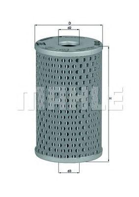 Фильтр гу руля MAHLE OX 42 preview 1