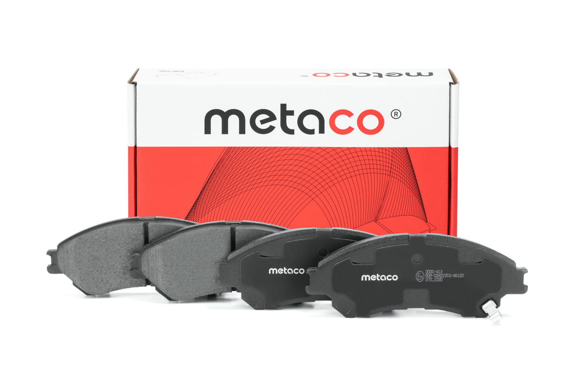 Колодки тормозные передние к-кт metaco 3000-413 preview 1 Колодки тормозные передние к-кт metaco 3000-413 preview 1