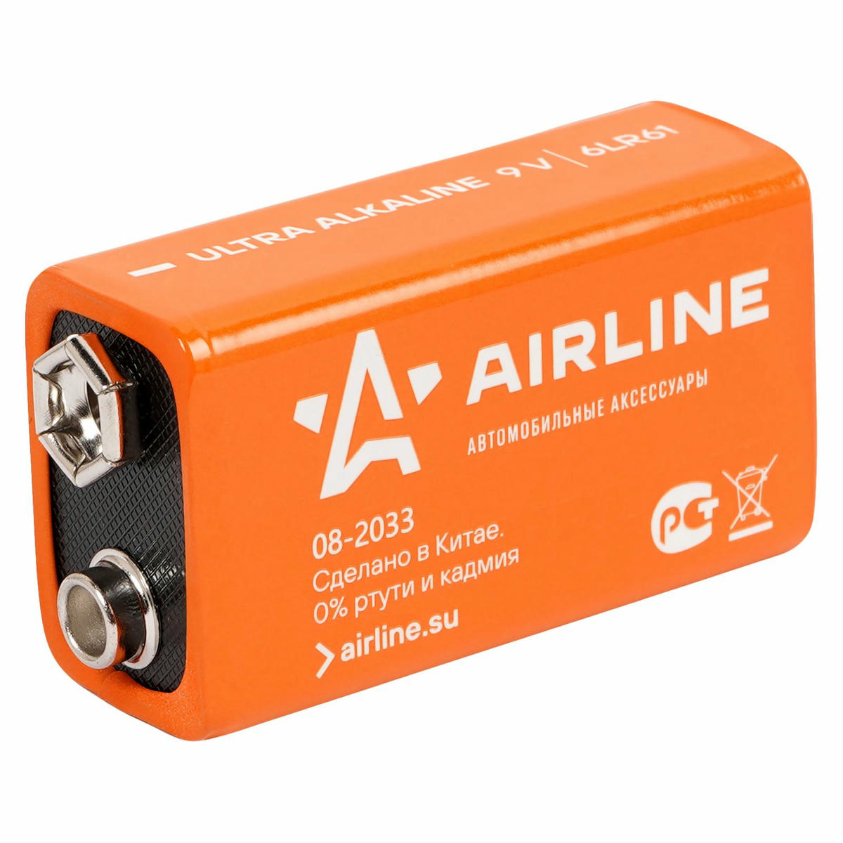 Батарейка (крона) AirLine 9V-01 preview 5