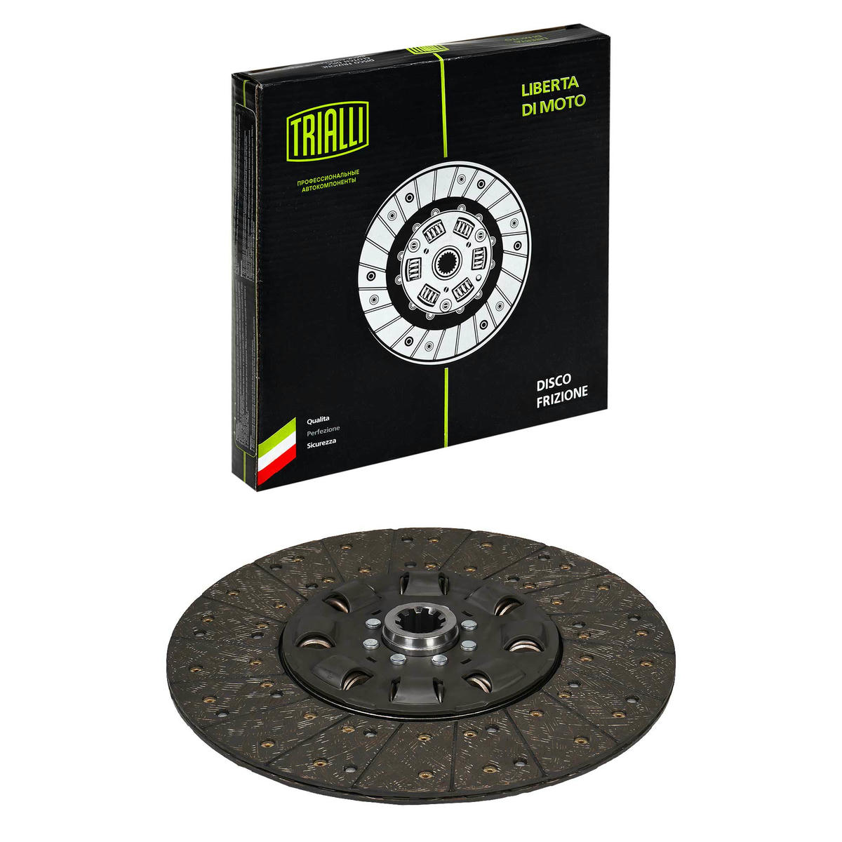 FD 1207_диск сцепления! ведомый, 430мм MAZ дв. ЯМЗ-238Д/Б1/7511 preview 2