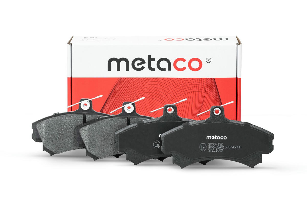 Колодки тормозные передние к-кт metaco 3000-132 preview 1 Колодки тормозные передние к-кт metaco 3000-132 preview 1
