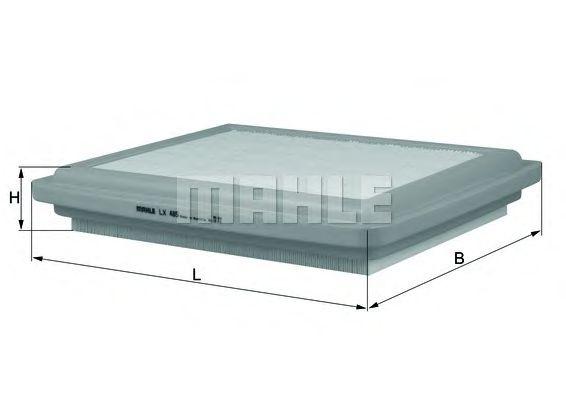 Фильтр воздушный KNECHT LX 485 preview 1